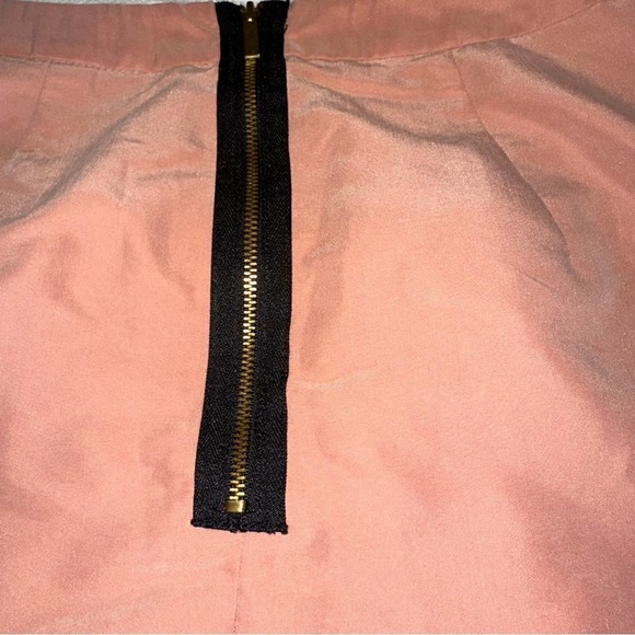 Forever 21 - Midi Skirt with Ruched Ruffle, size S, dusty pink color - Picture 5 of 10